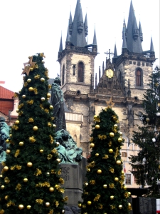 Prague preparing for Christmas